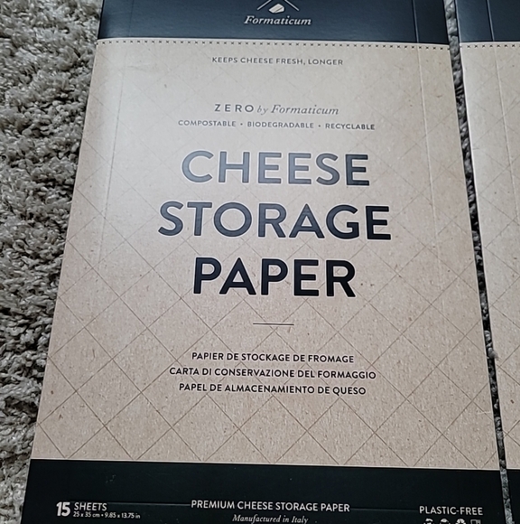 Formaticum Cheese Storage Paper - (5) packs - total 75 sheets - Picture 4 of 9